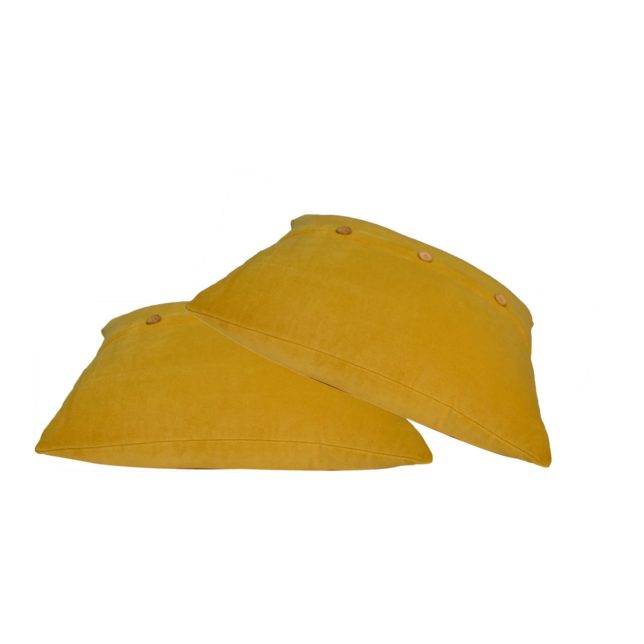 quinn cushion set of 2 mustard