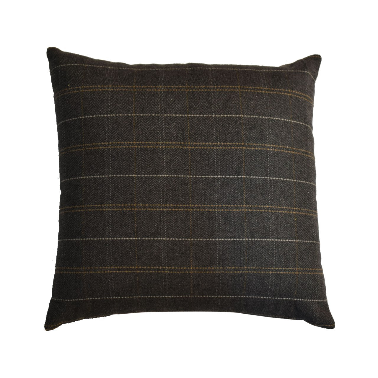 quinn cushion set of 2 pewter tweed