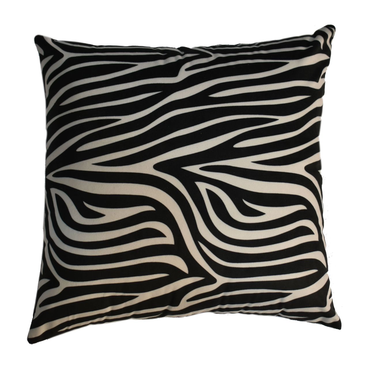 quinn cushion set of 2 white tiger black velvet