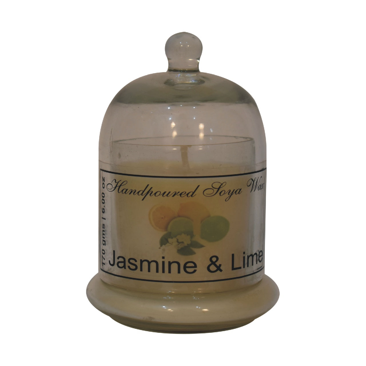 bell jar candle set of 3 orange lime basil grapefruit mangosteen jasmine lime