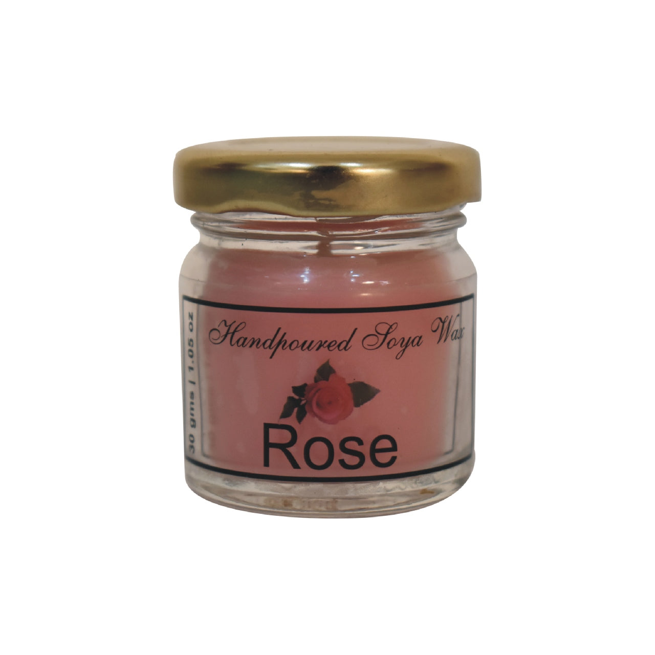 mini candle set of 6 lemongrass lavender rose citronella jasmine and ocean breeze