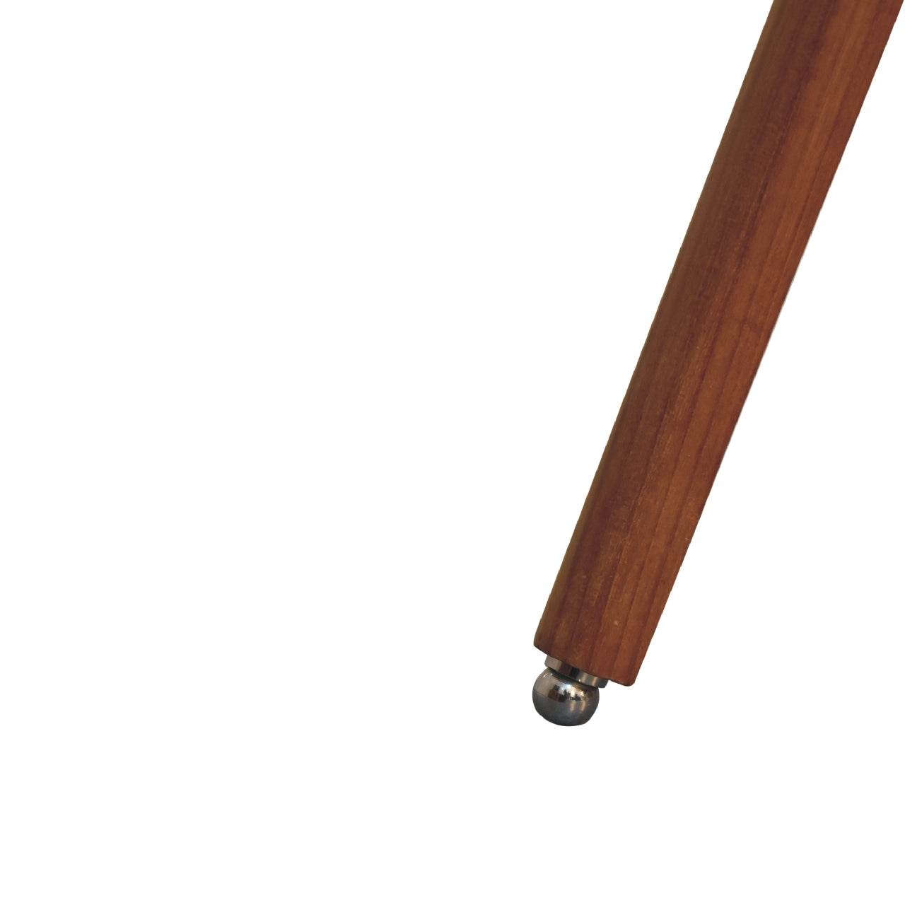 fixed chrome plated tripod floor lamp