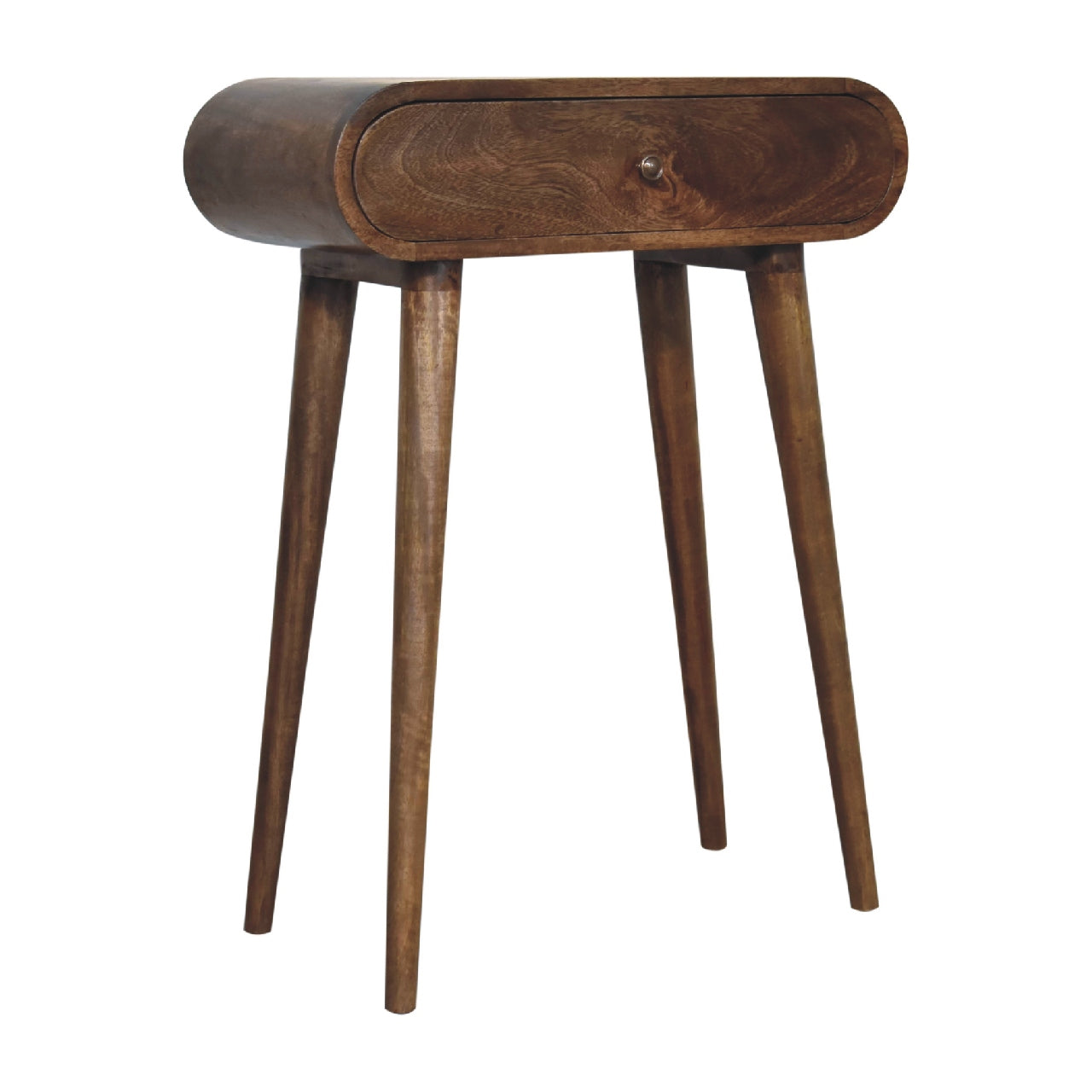 mini grey washed london console table