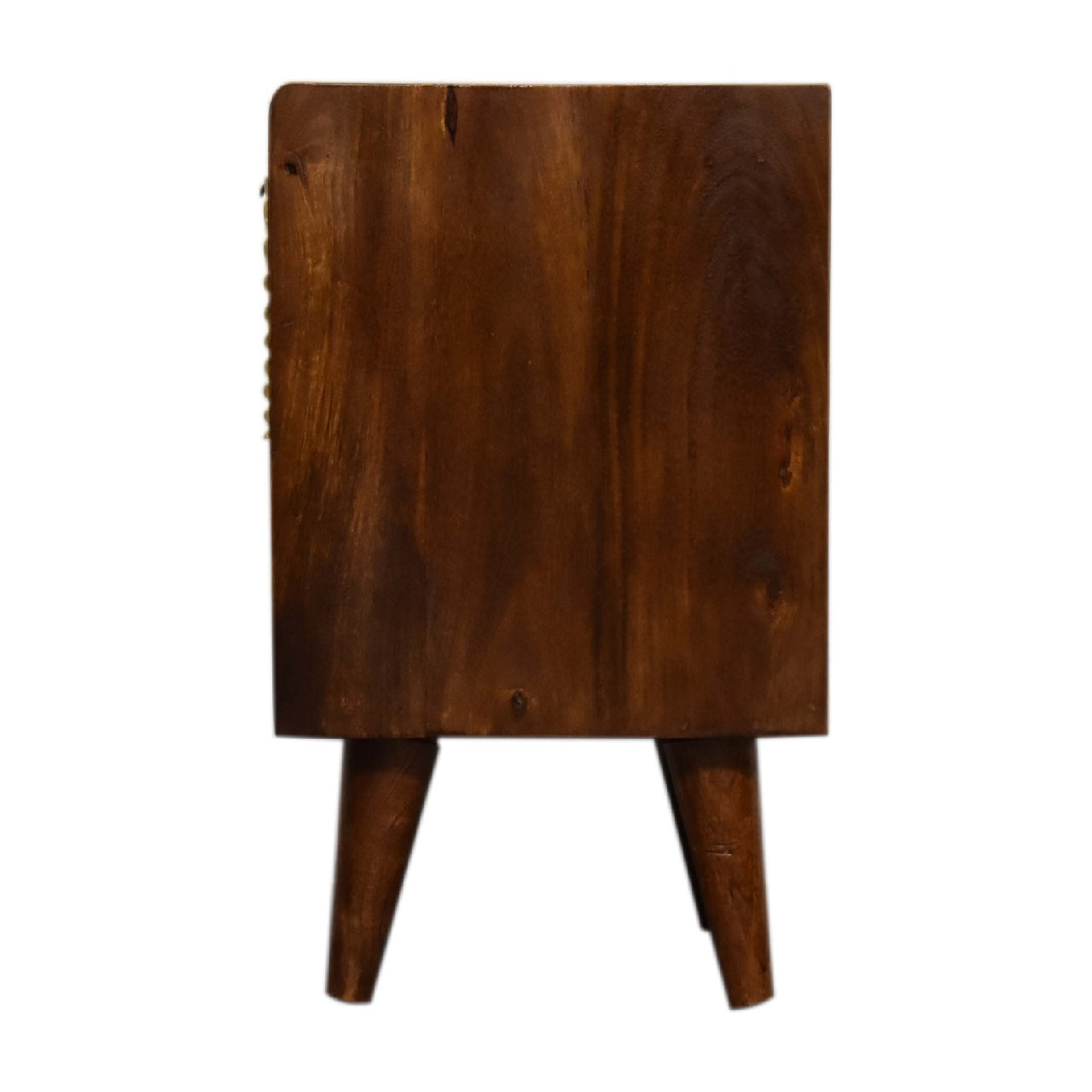 mini manila gold 1 drawer bedside