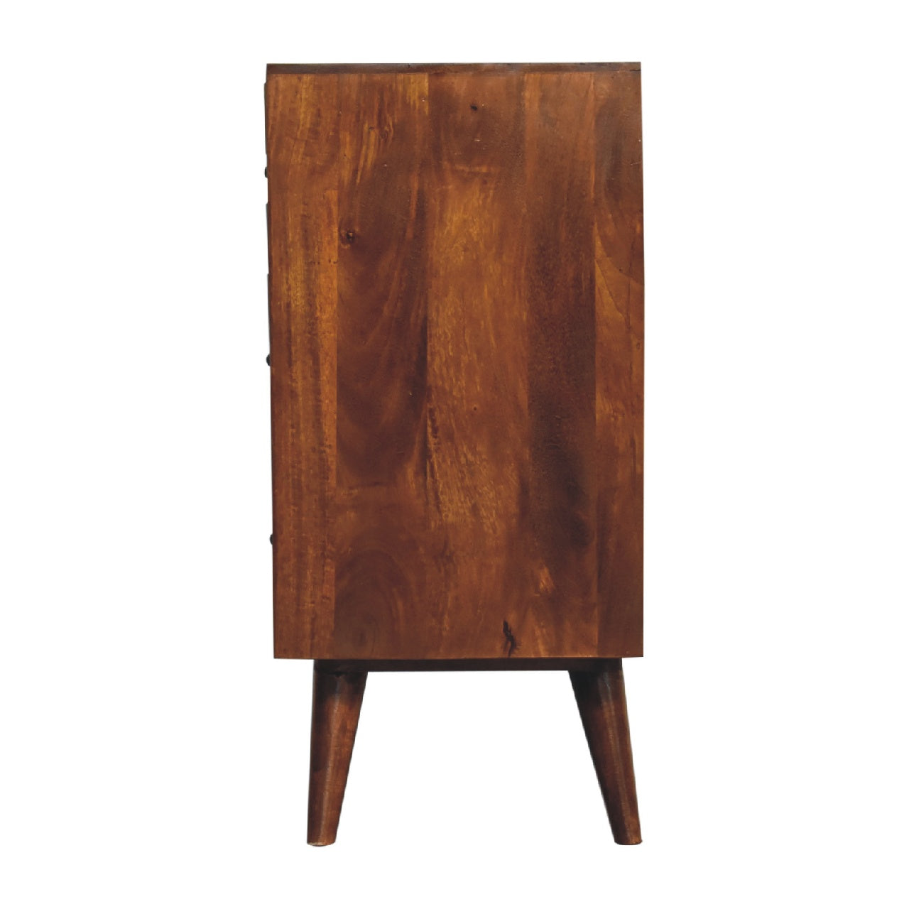pineapple chestnut carved chest