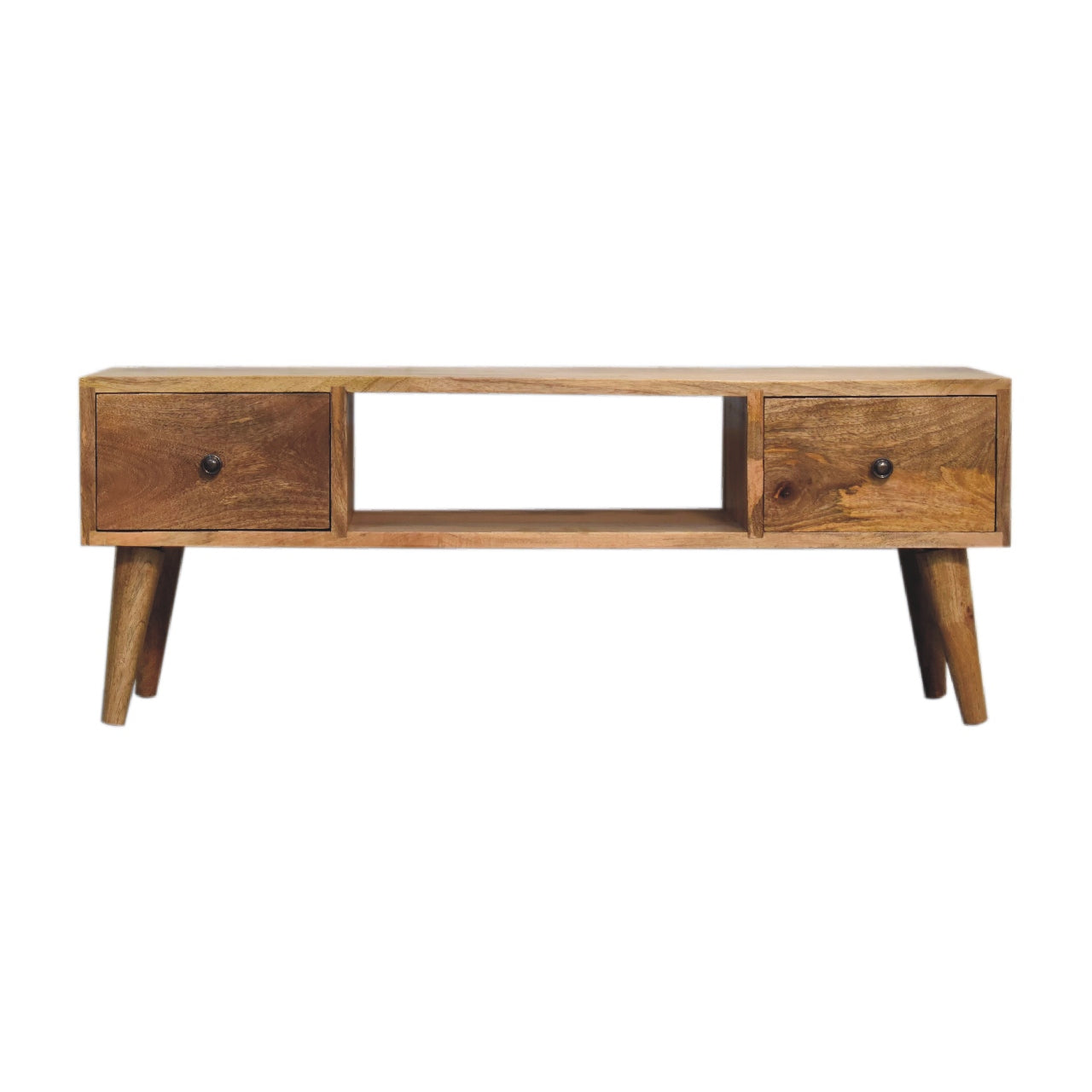 classic oak ish coffee table