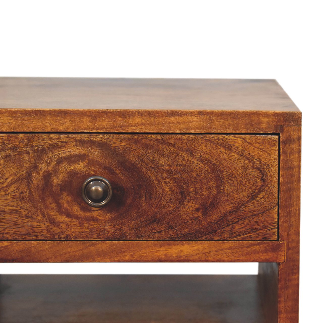 mini classic multi chestnut bedside