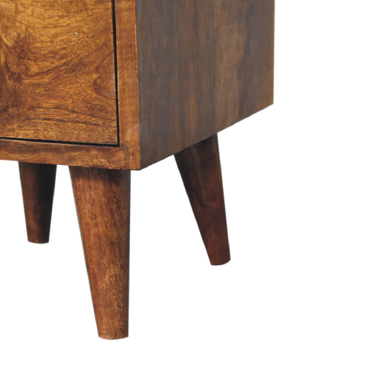 mini classic multi chestnut bedside
