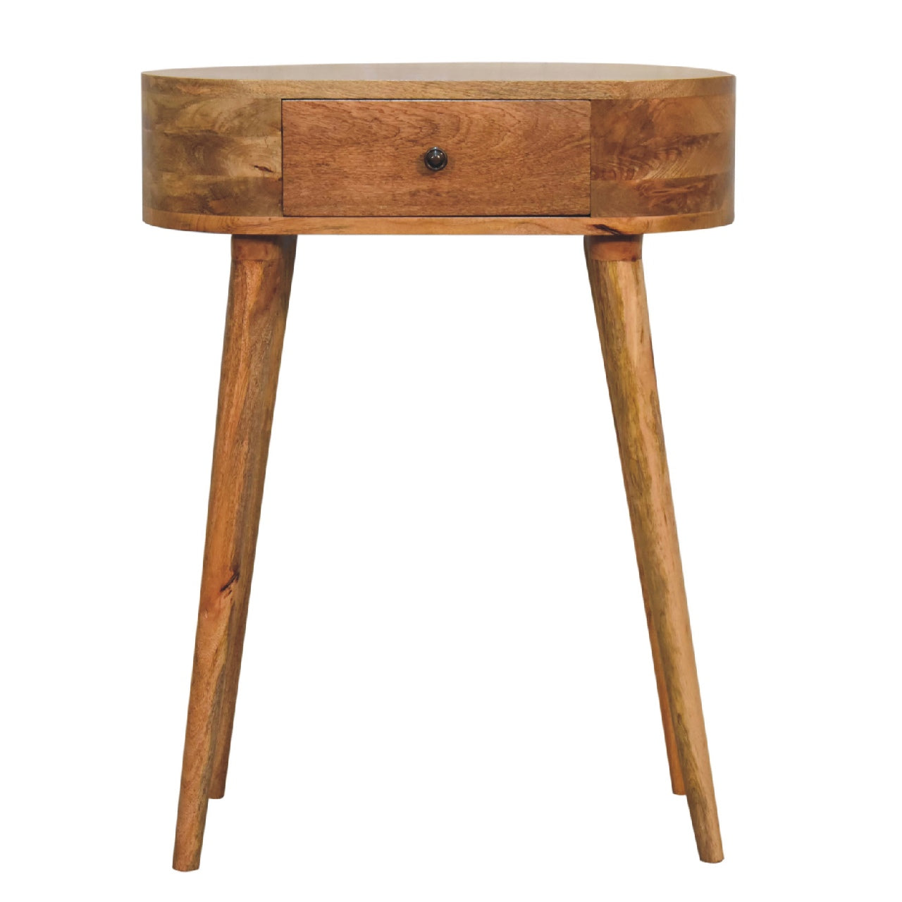 mini oak ish albion bedside