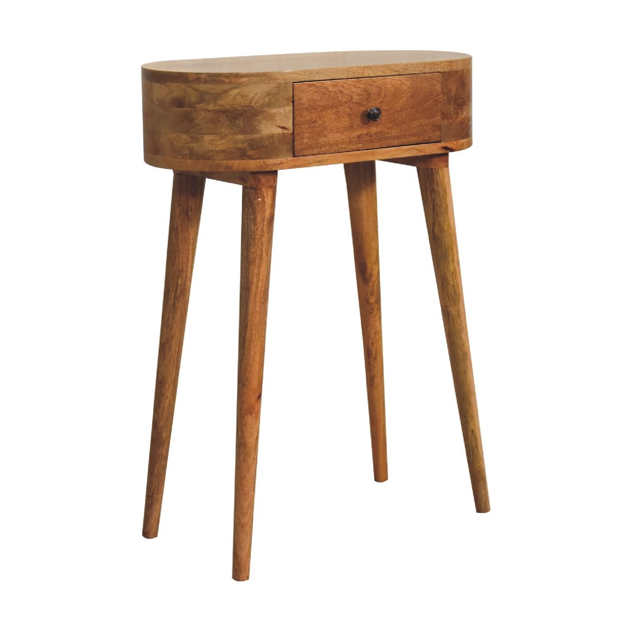 mini oak ish albion bedside