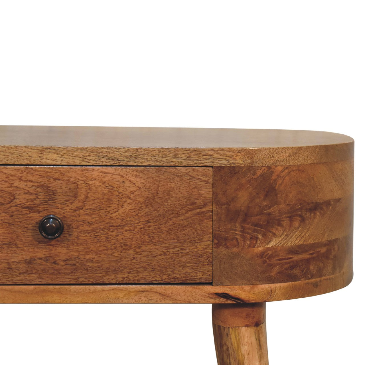 mini oak ish albion bedside
