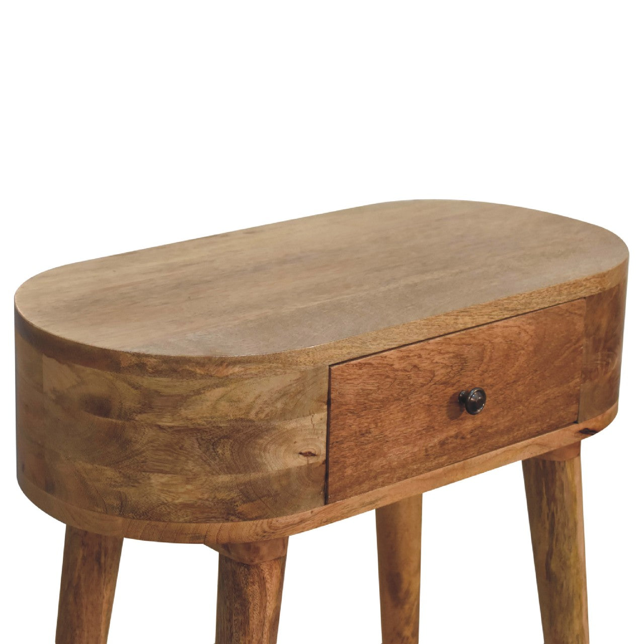 mini oak ish albion bedside