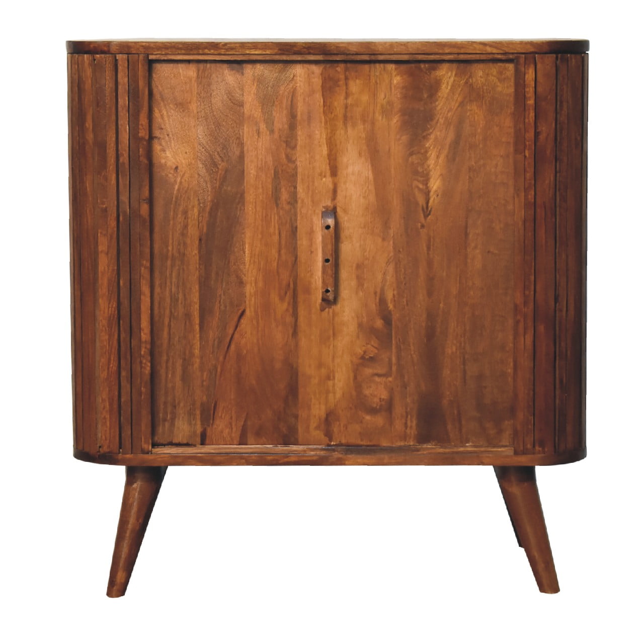 chestnut stripe cabinet