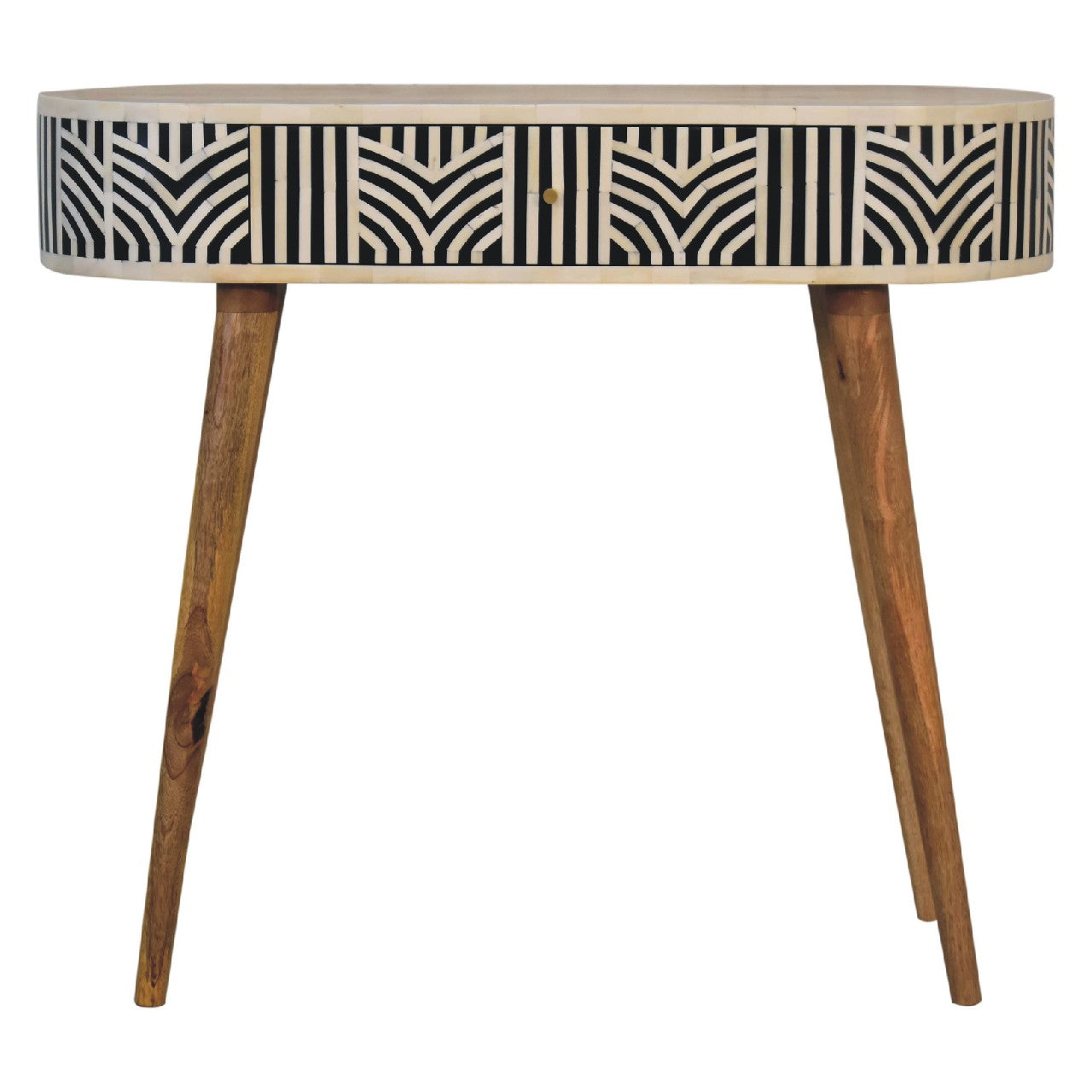 edessa bone inlay console table