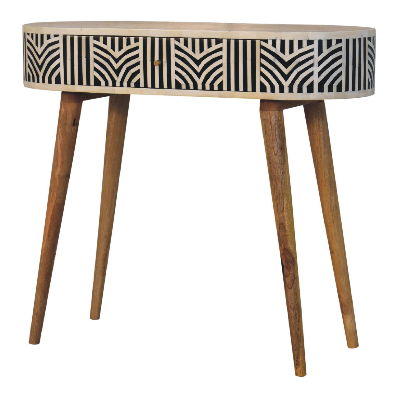 edessa bone inlay console table