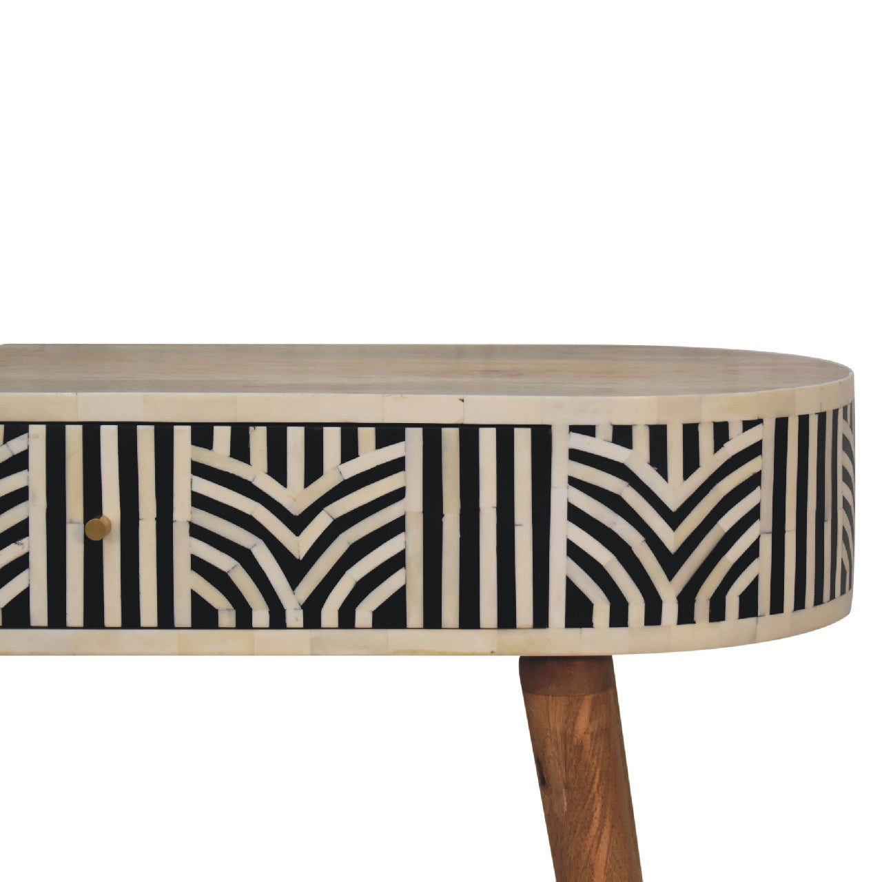 edessa bone inlay console table