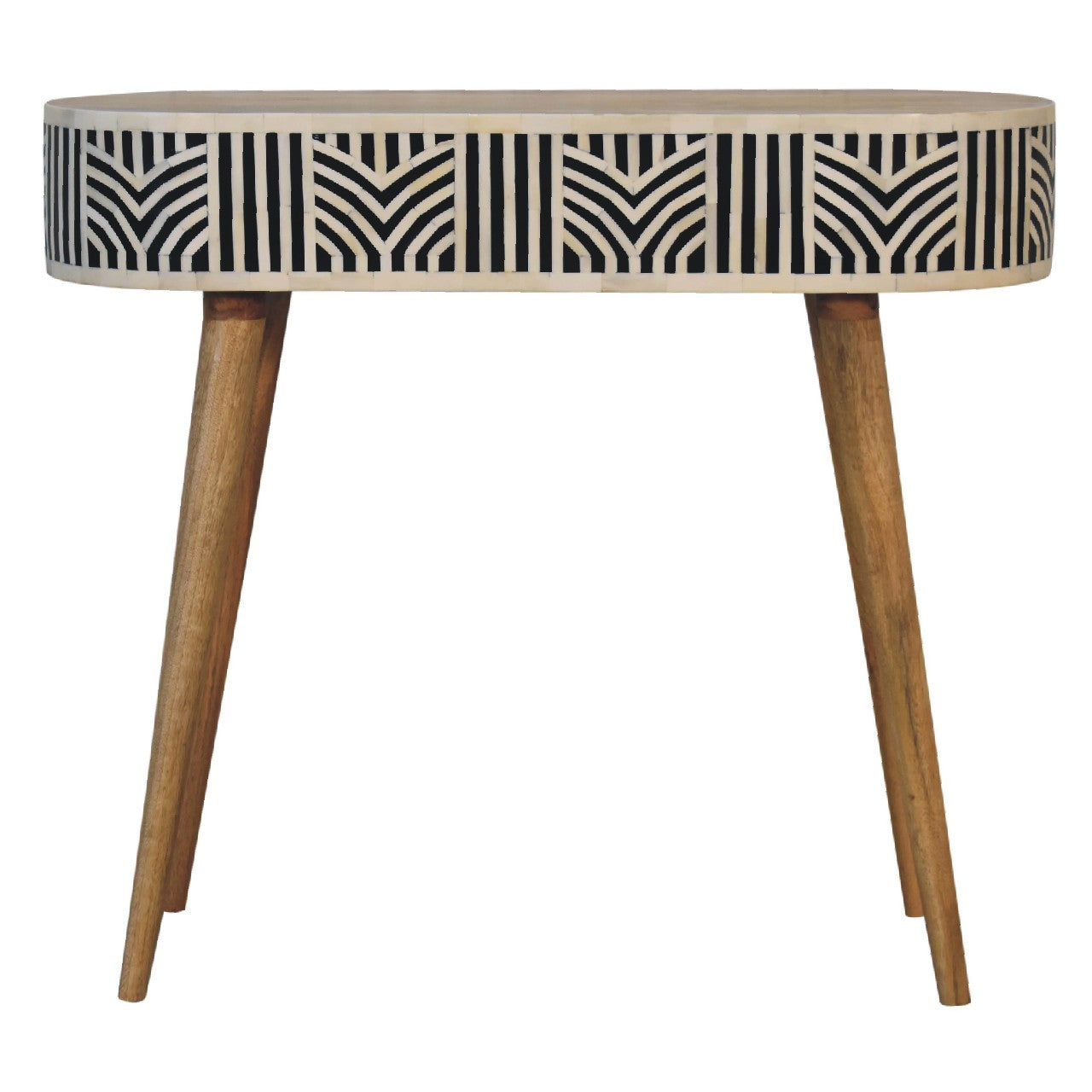 edessa bone inlay console table