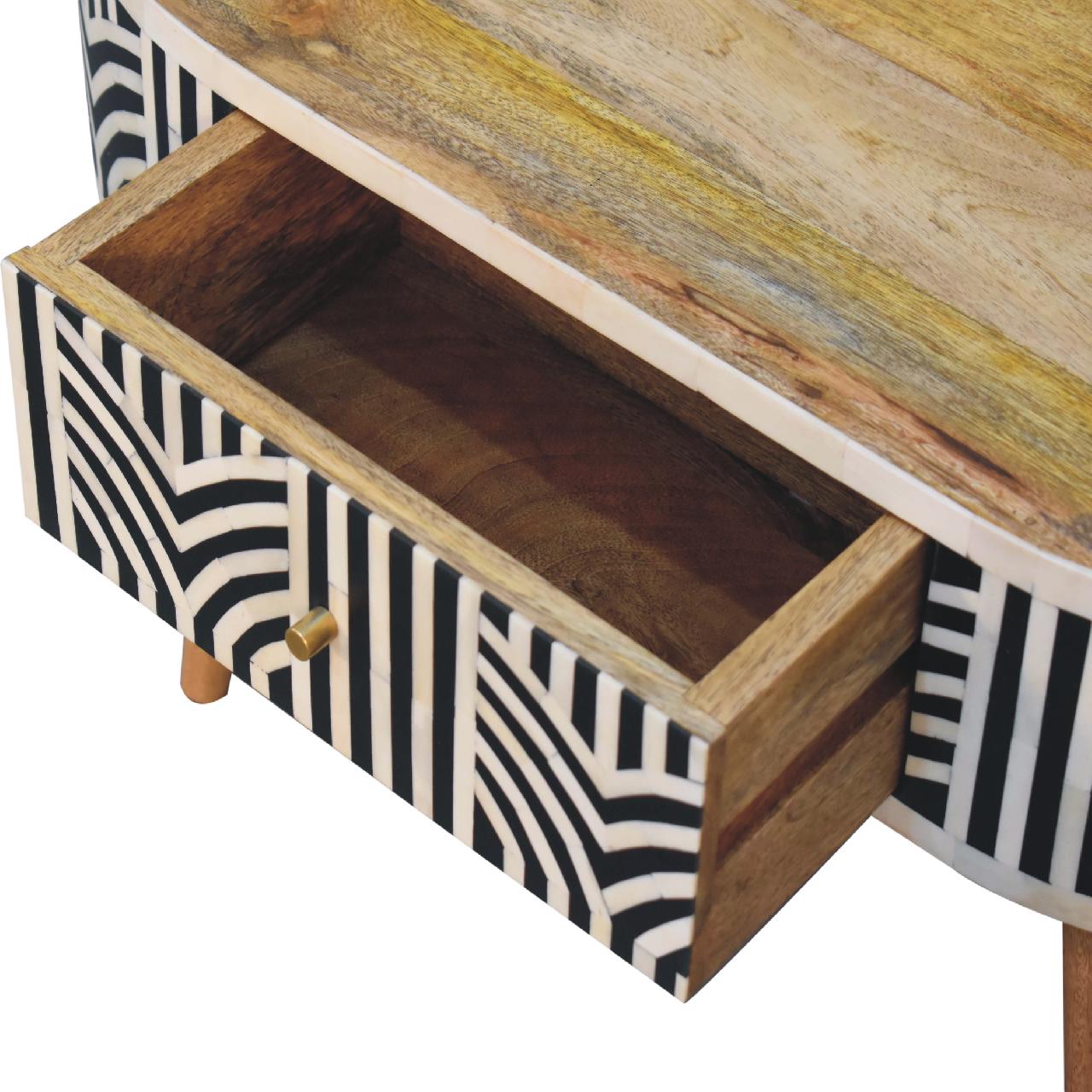 edessa bone inlay coffee table