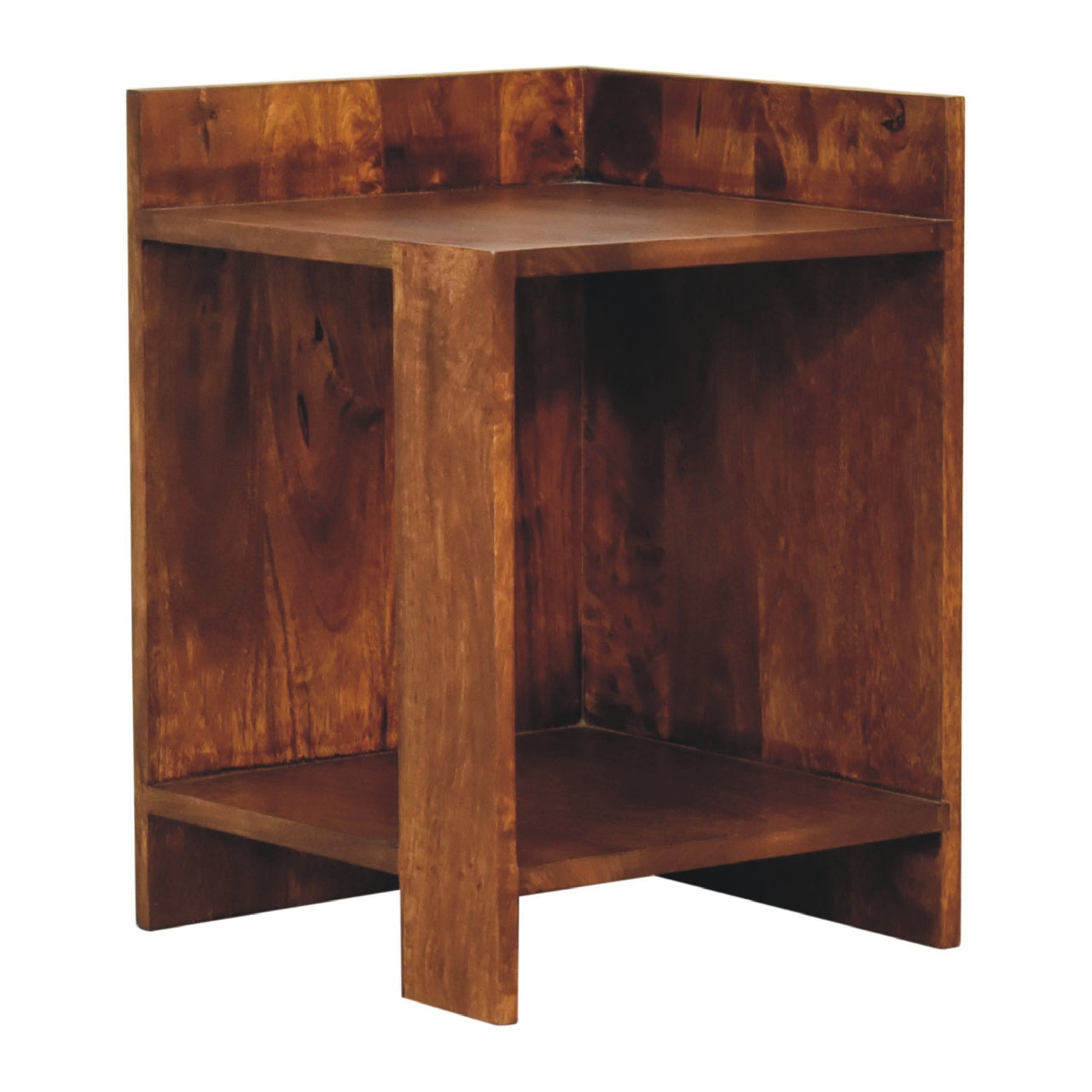 chestnut box bedside