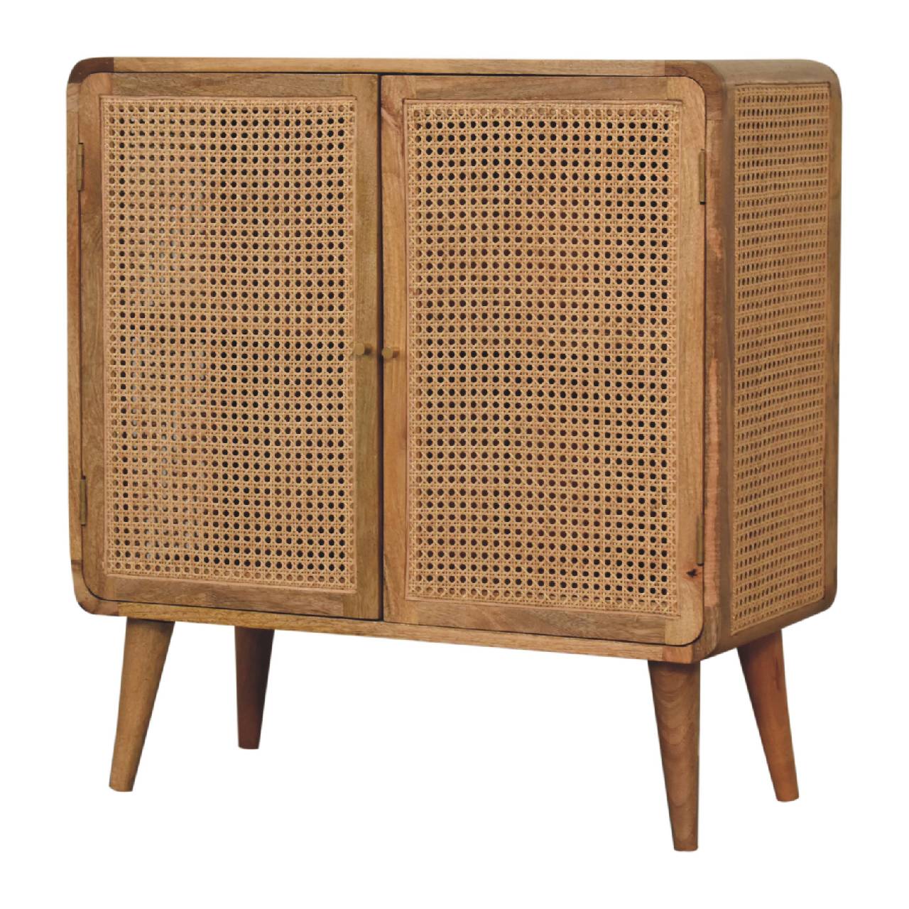 larrisa woven storage cabinet