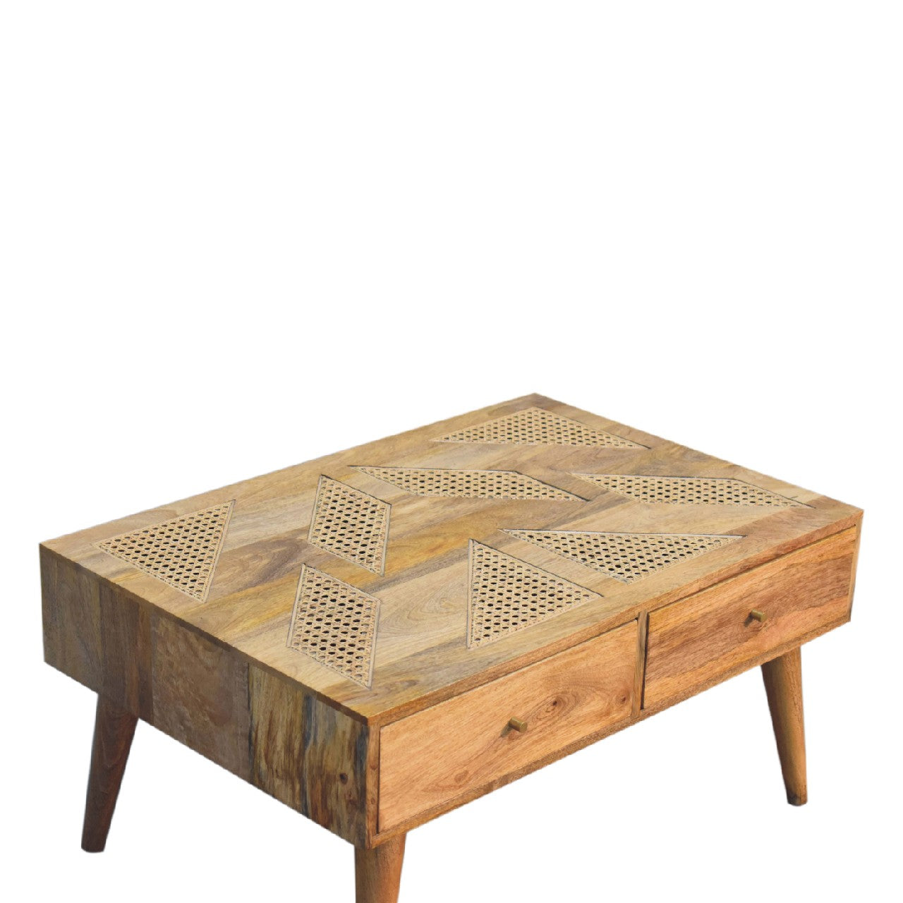 woven aztec coffee table