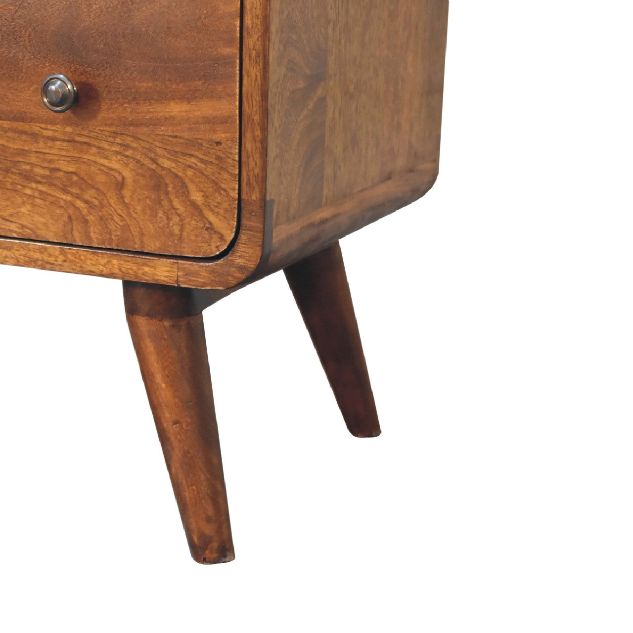 3 over 2 curved chestnut chest
