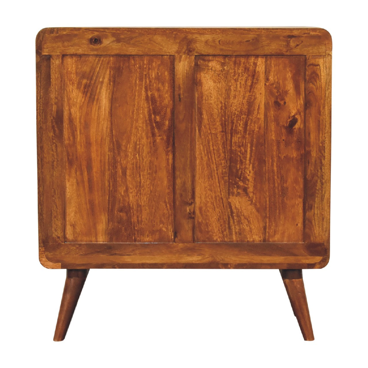 3 over 2 curved chestnut chest
