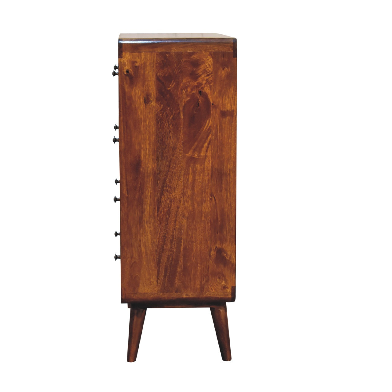2 over 3 curved chestnut chest