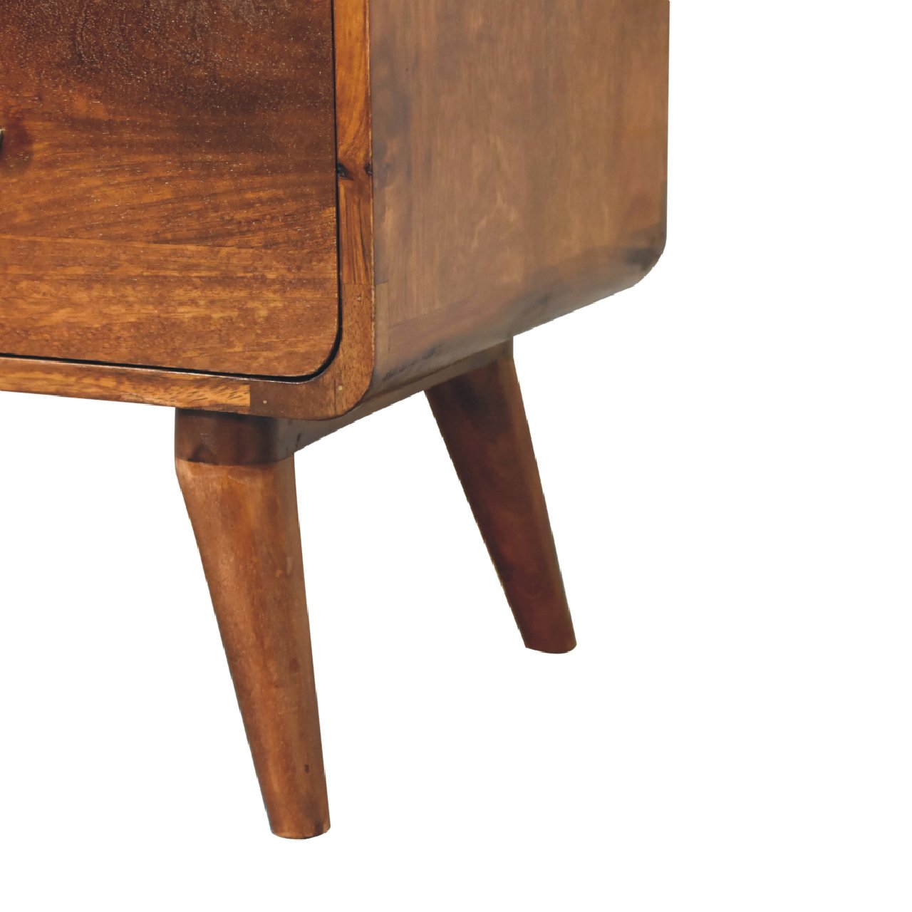 2 over 2 curved chesnut chest