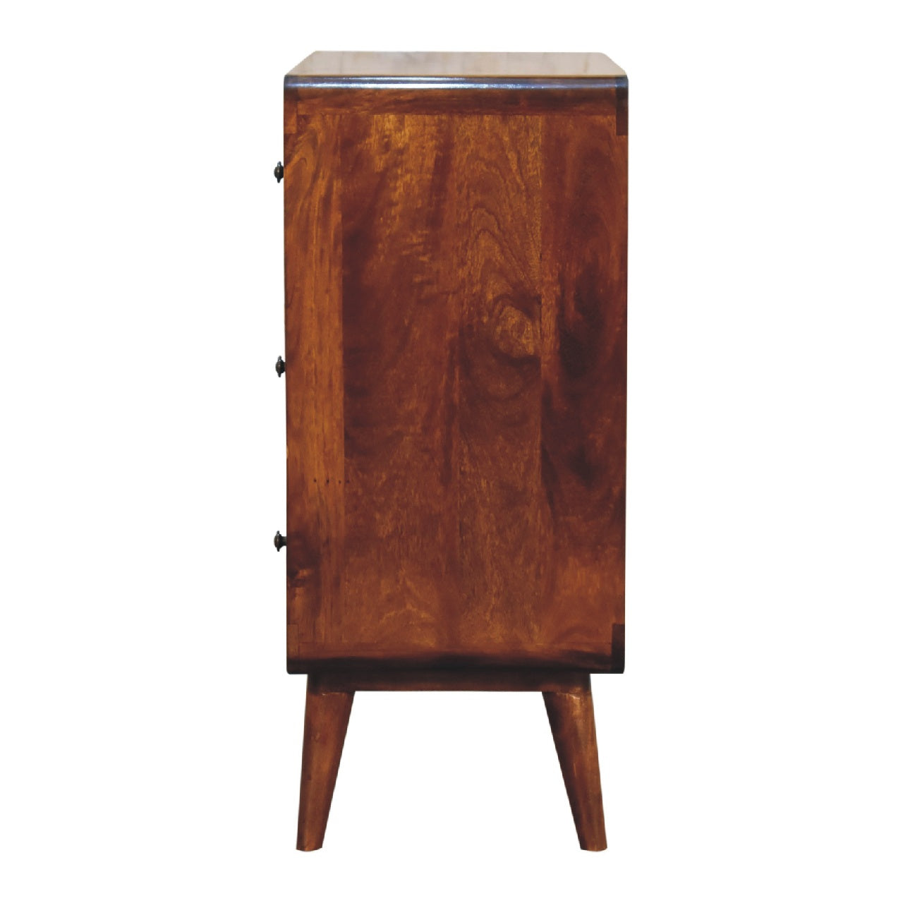 2 over 2 curved chesnut chest