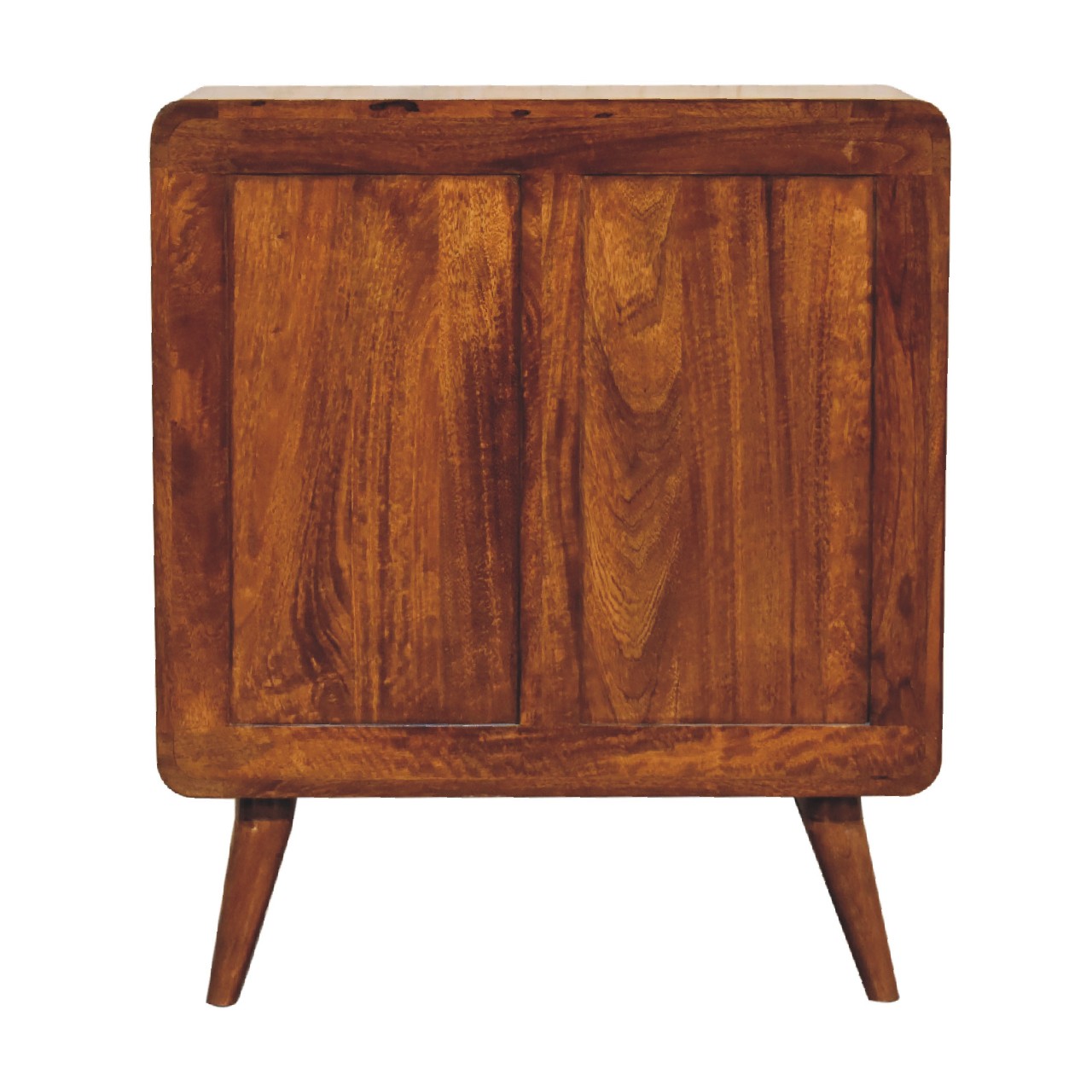 2 over 2 curved chesnut chest
