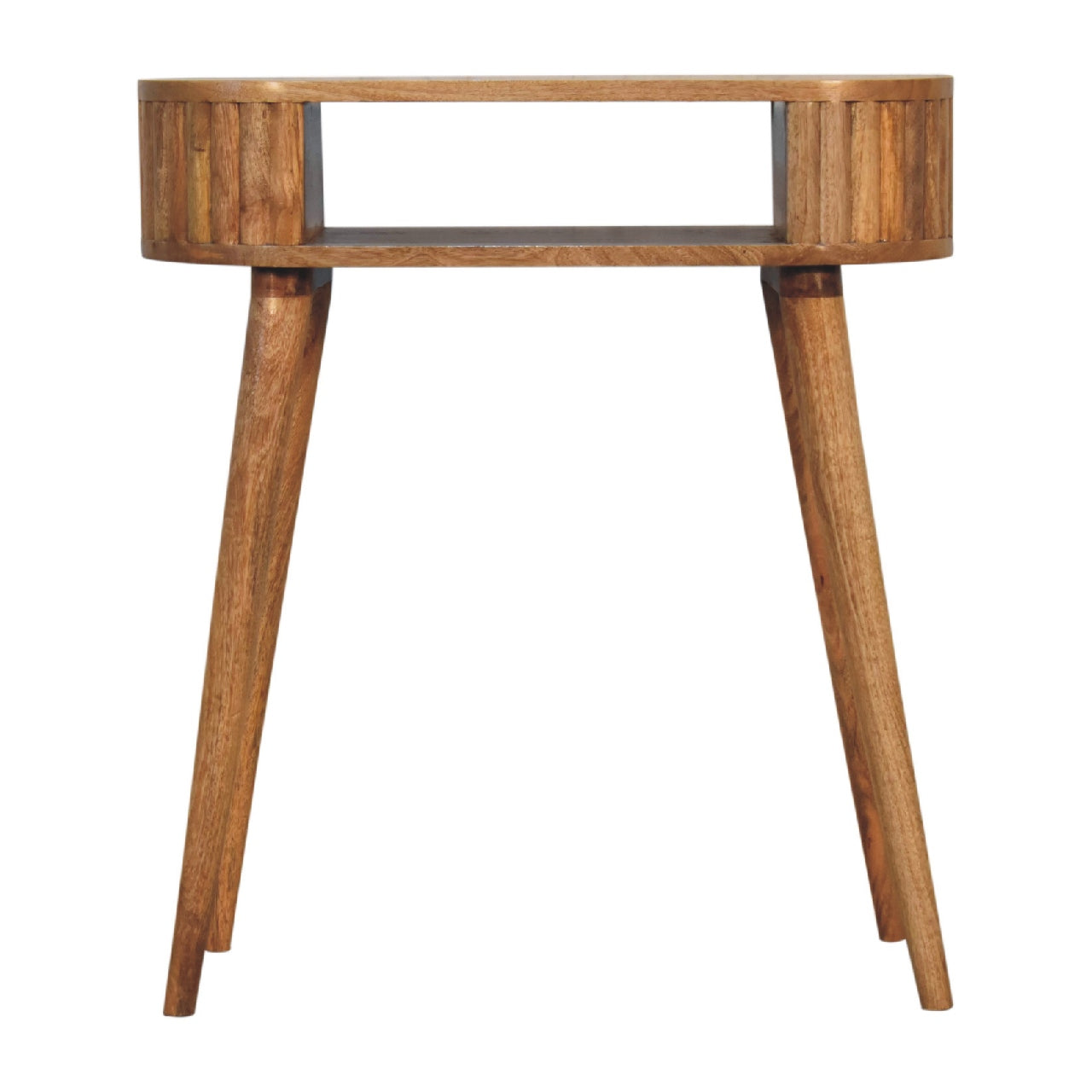 stripe writing desk