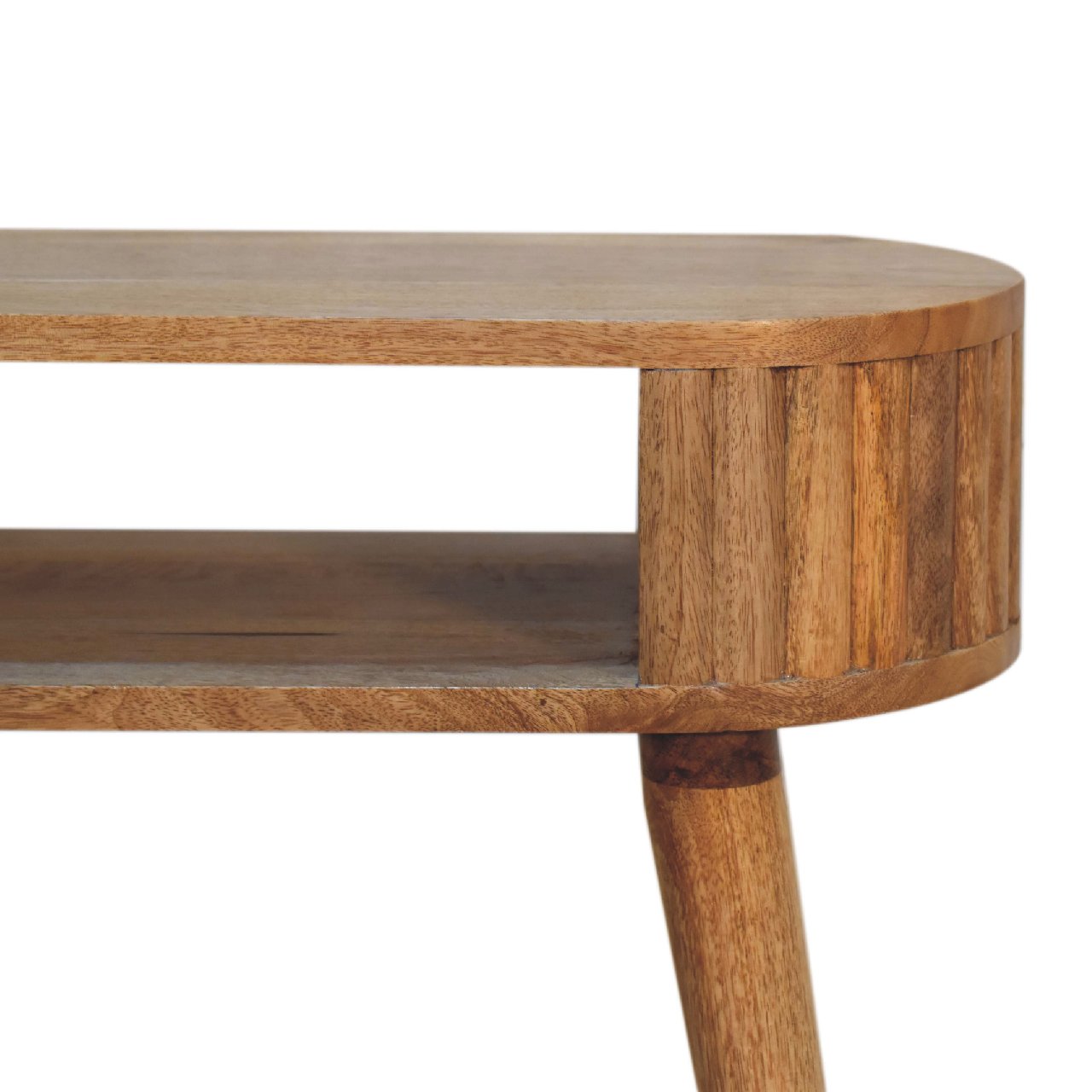 stripe writing desk