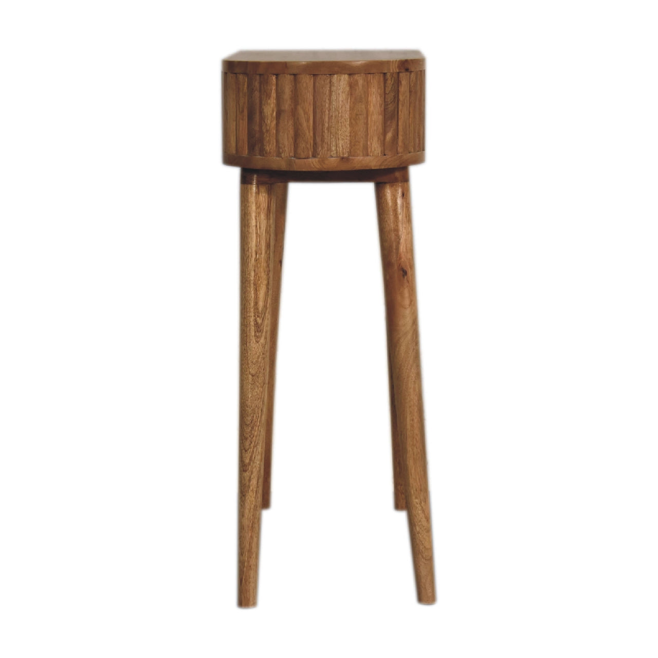 stripe writing desk
