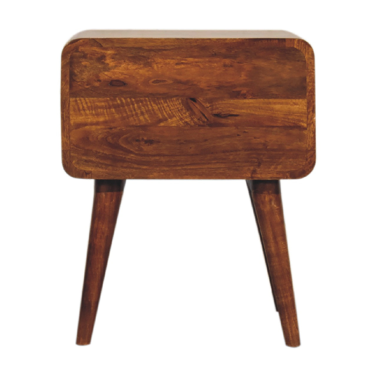 eden curved bedside