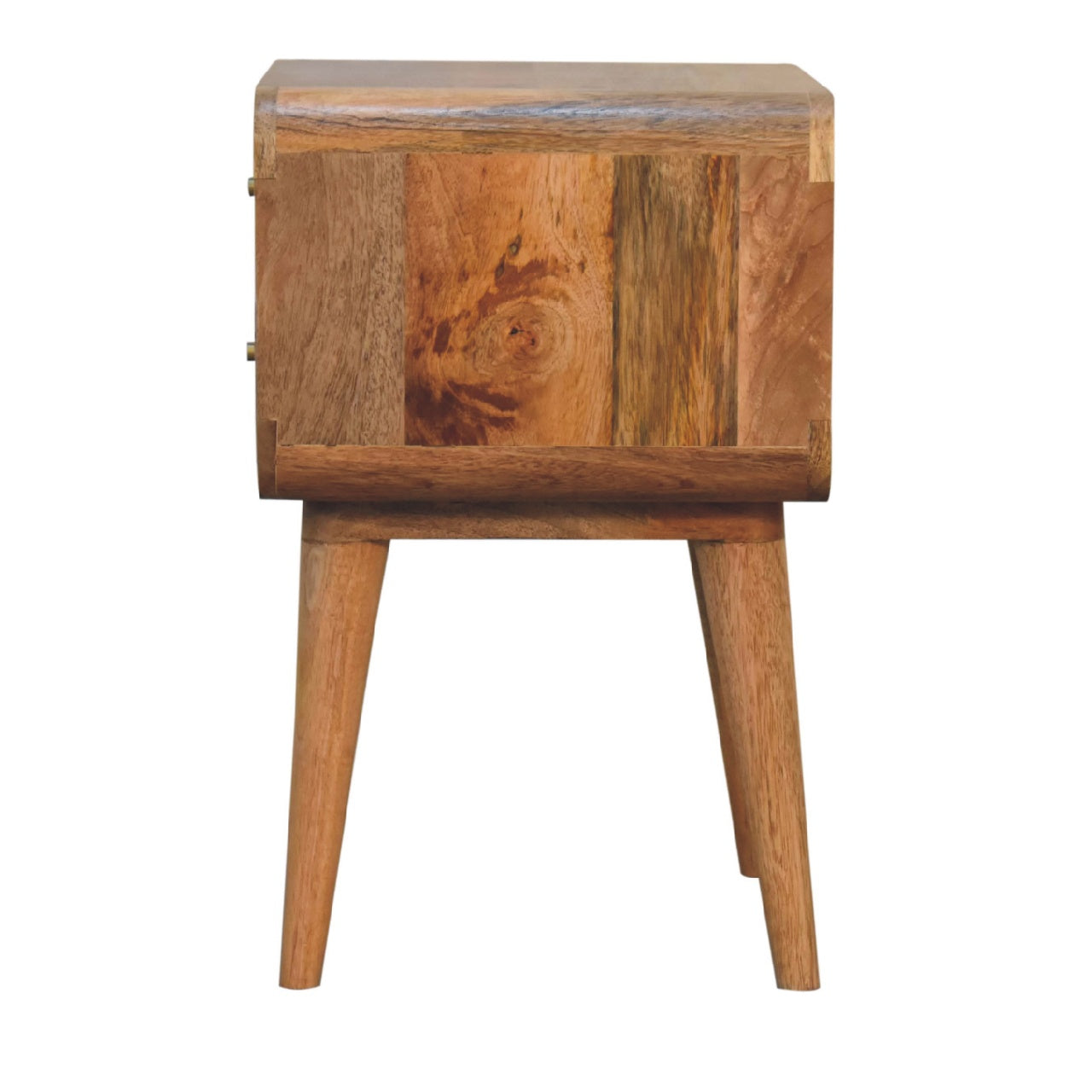 larrisa woven 2 drawers bedside