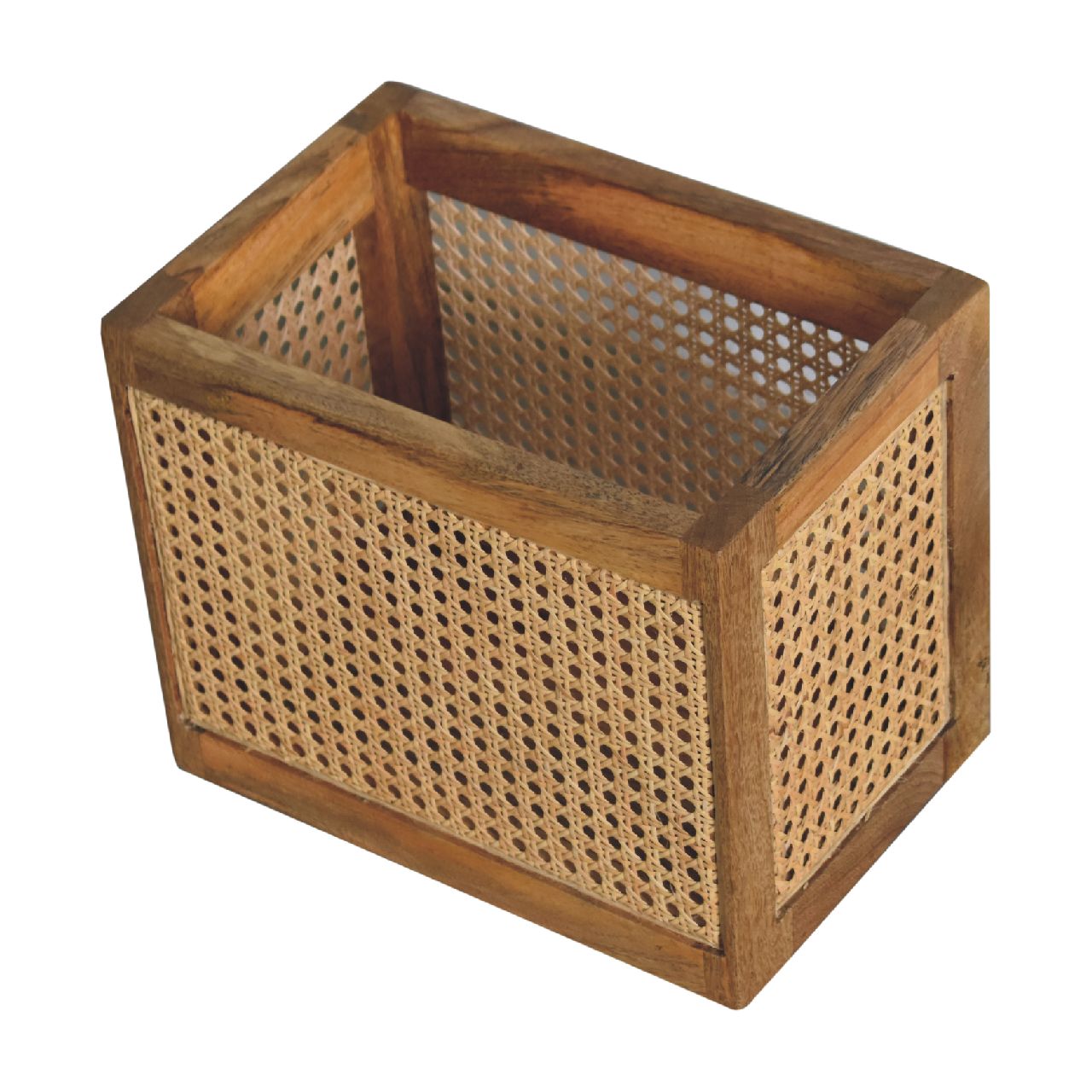 rattan storage basket