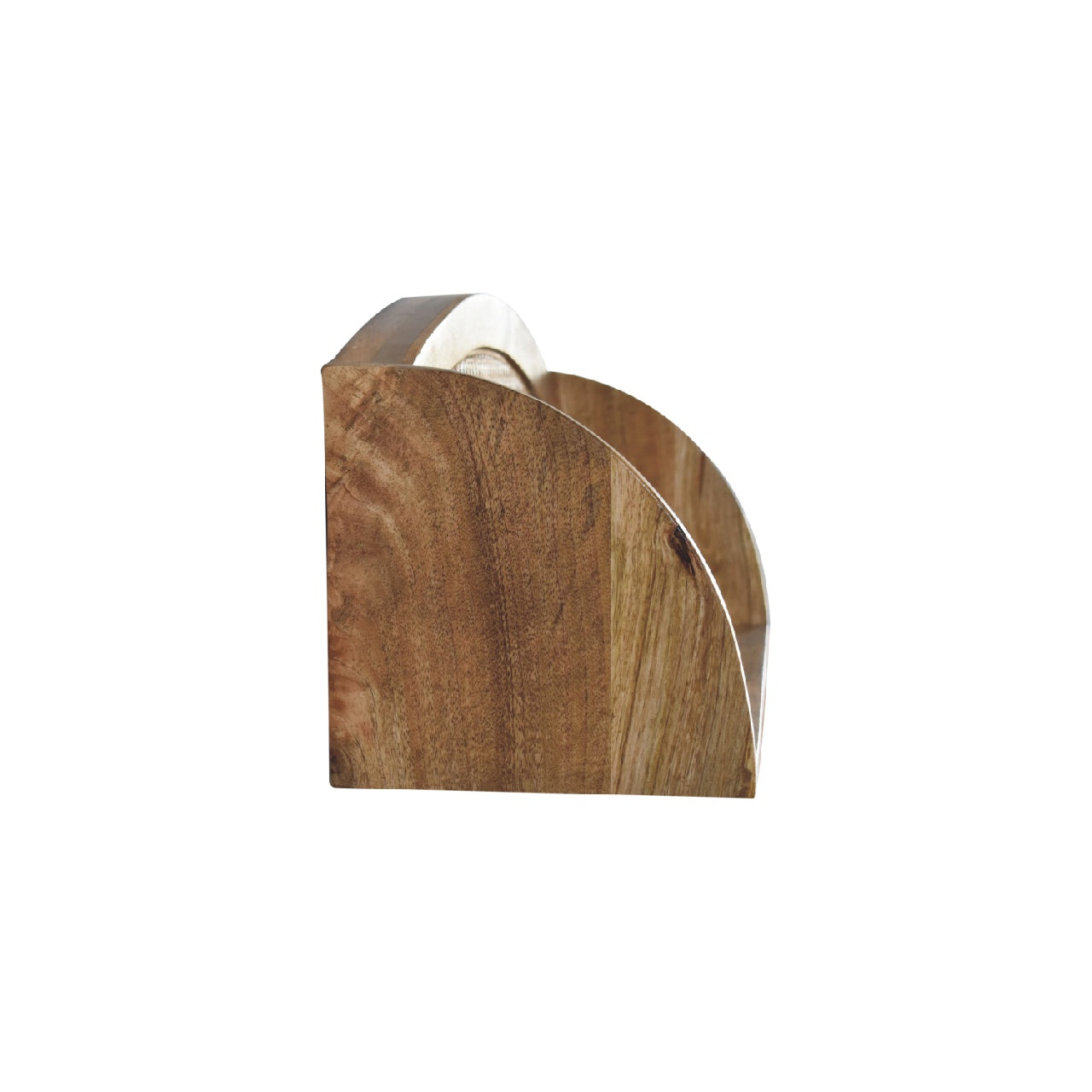 rattan open wall mounted shelf