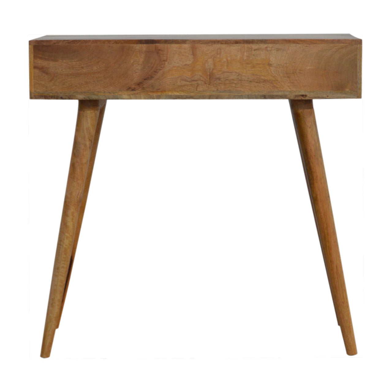 Solid Wood Tile Carved Console Table