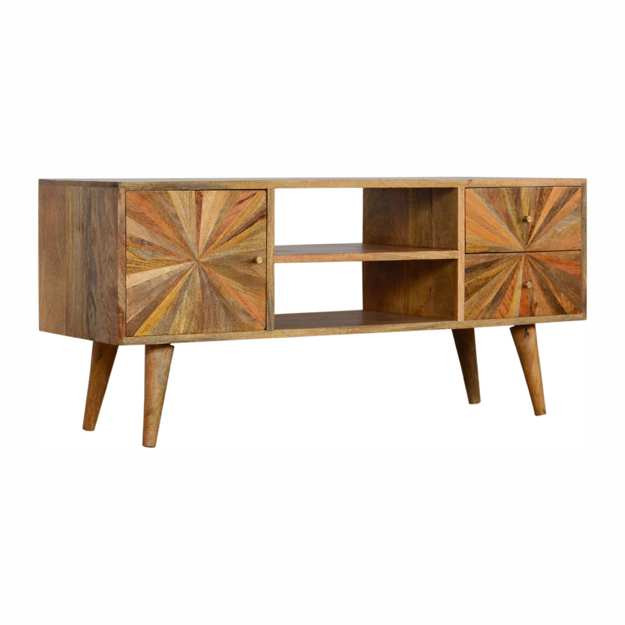 Solid Wood Sunrise Entertainment Unit