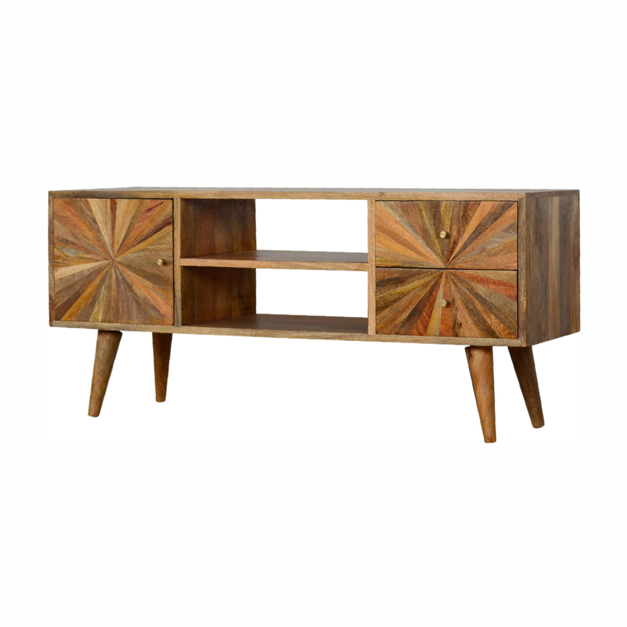 Solid Wood Sunrise Entertainment Unit