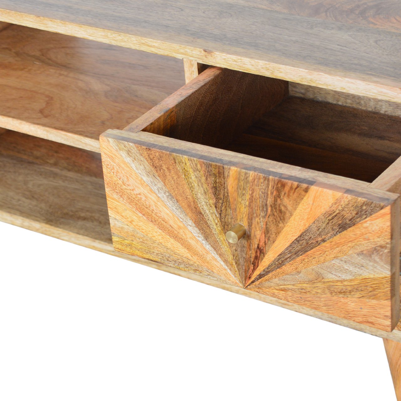 Solid Wood Sunrise Entertainment Unit