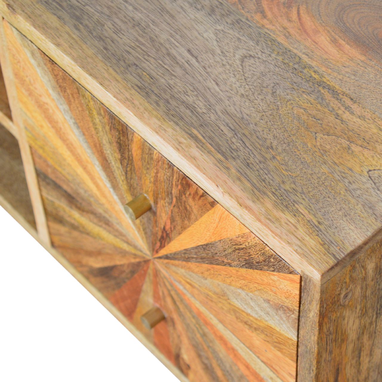 Solid Wood Sunrise Entertainment Unit