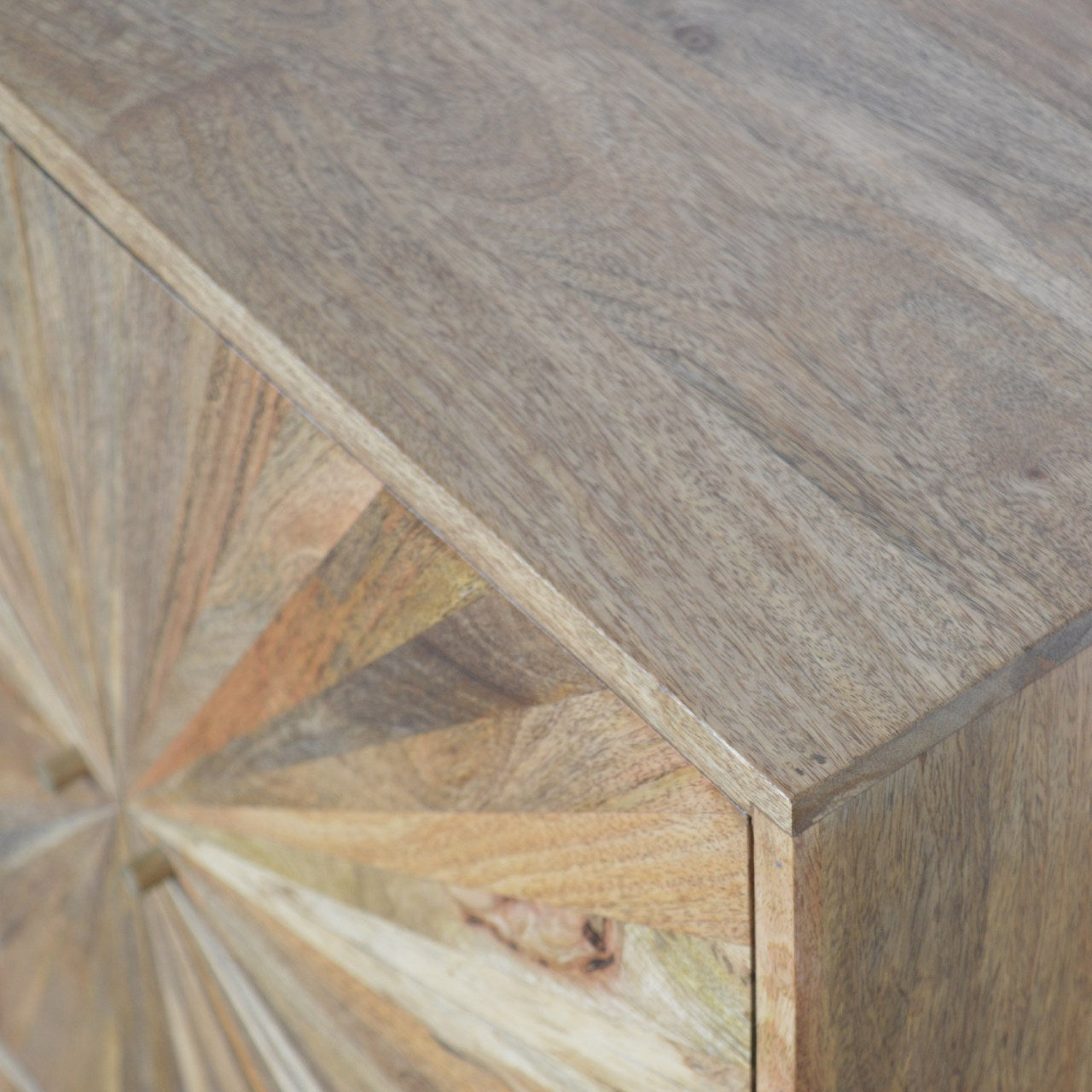 Solid Wood Sunrise Cabinet