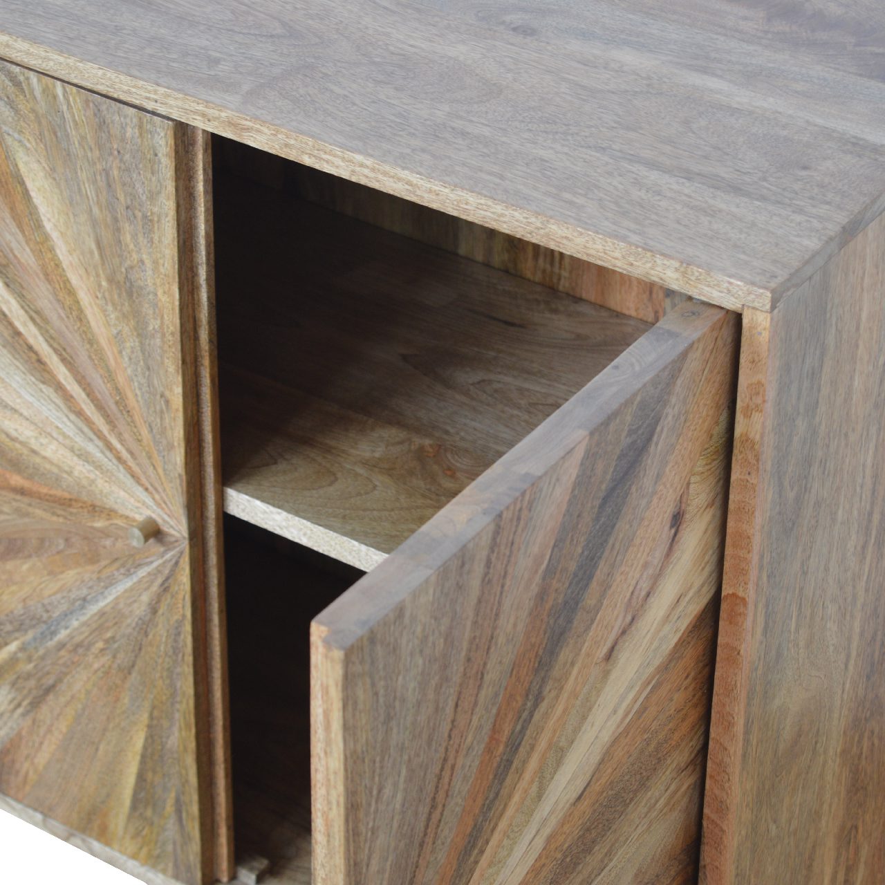 Solid Wood Sunrise Cabinet
