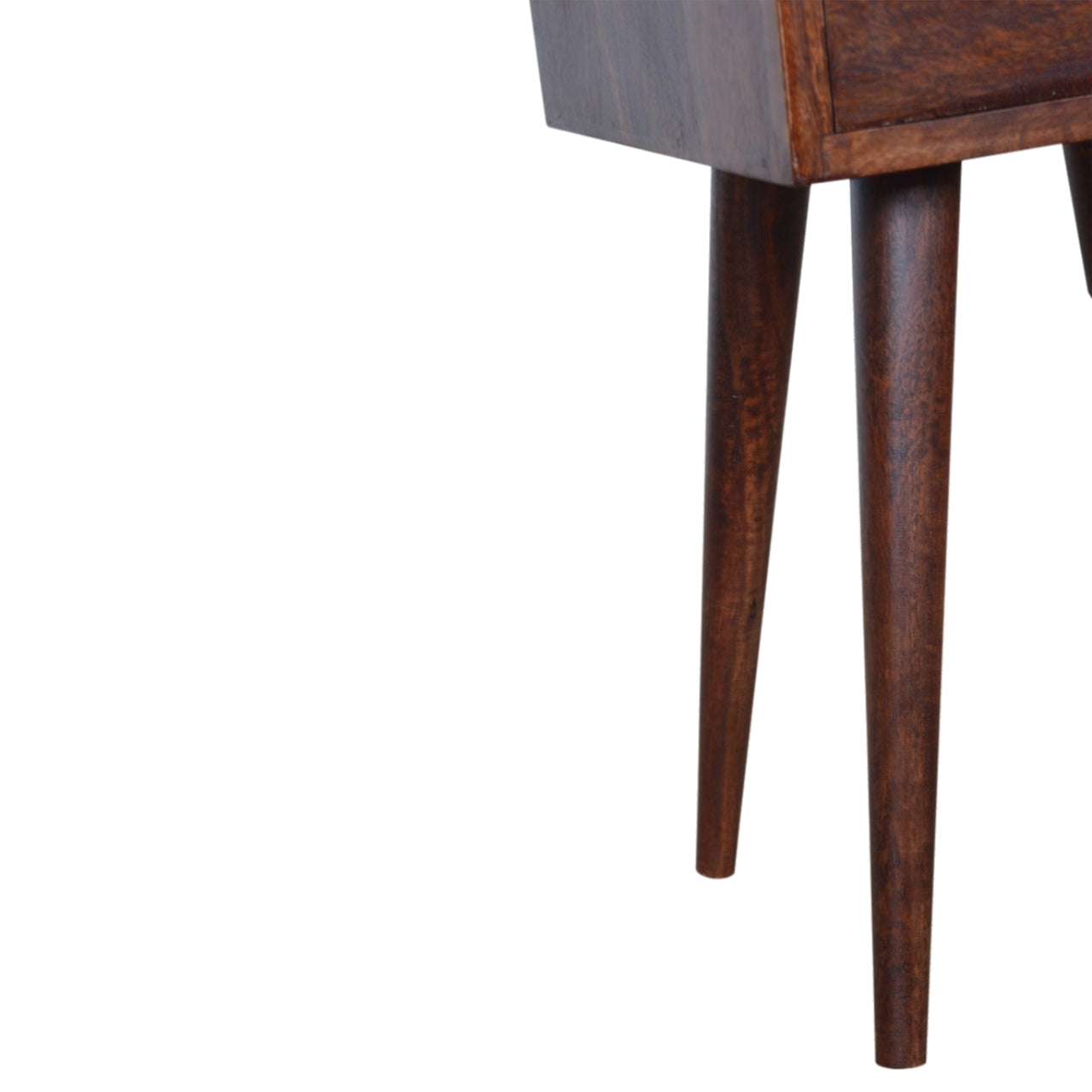 Solid Wood Small Cherry Finish Bedside