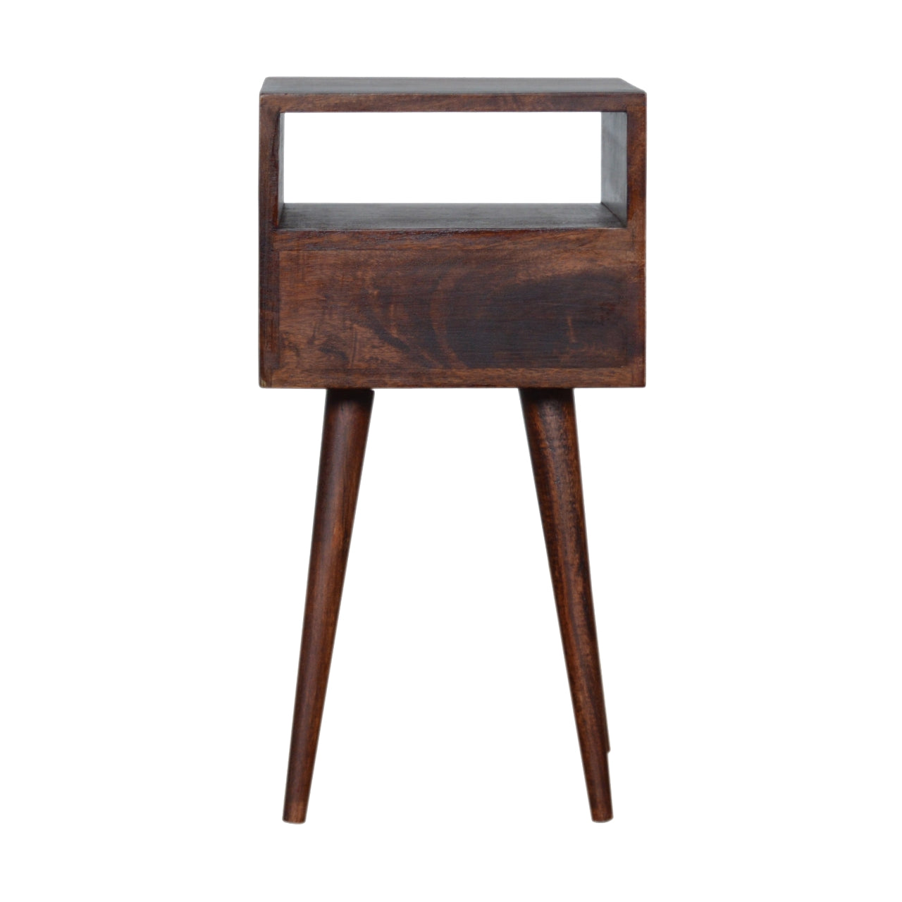Solid Wood Small Cherry Finish Bedside