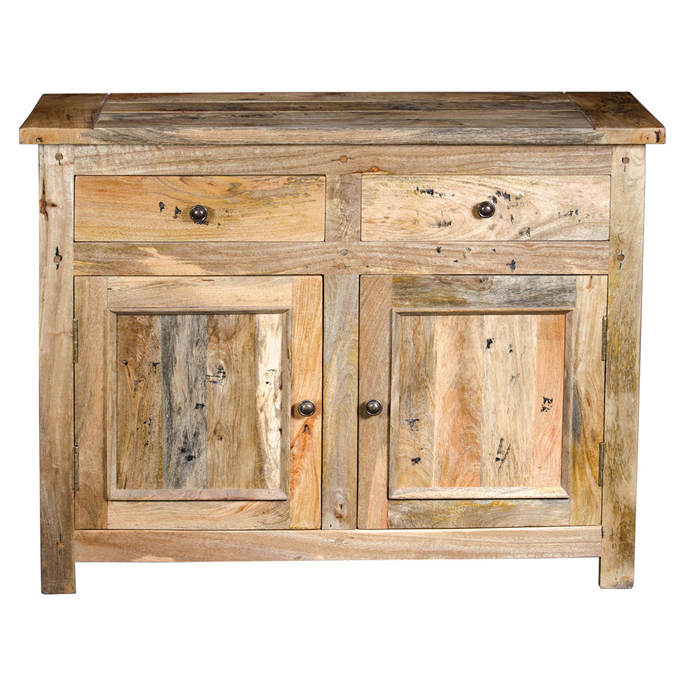Solid Wood 2 Drawer Granary Royale Sideboard