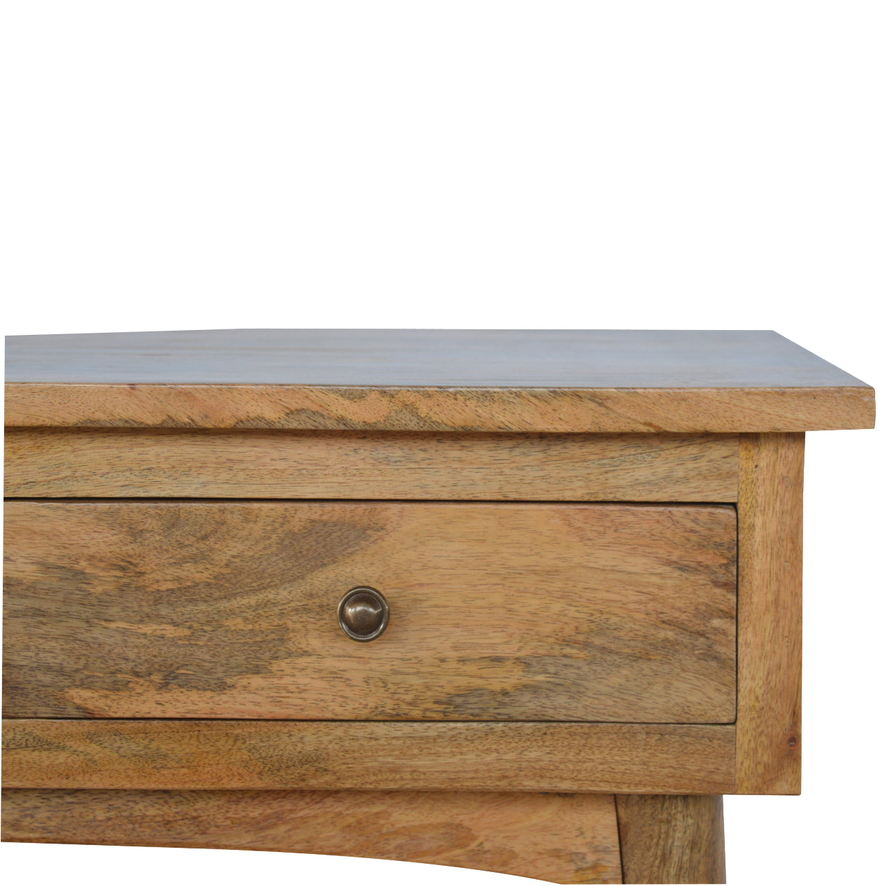 Solid Wood 3 Drawer Nordic Style Console Table