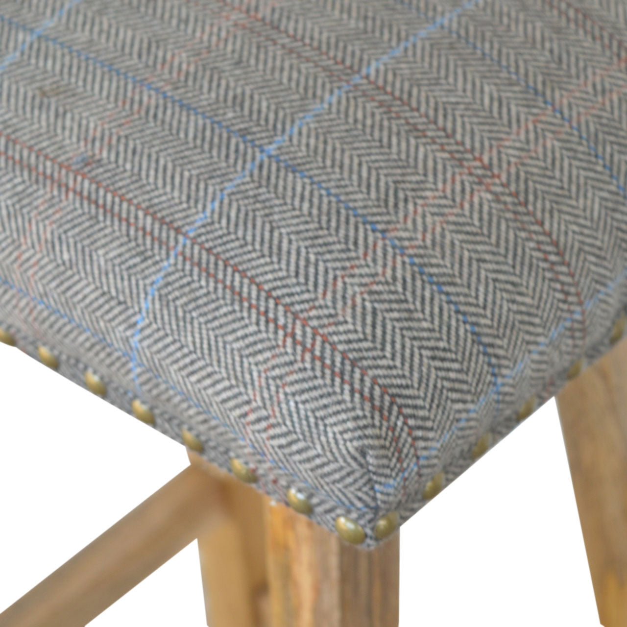 multi tweed bar stool kitchen home furniture